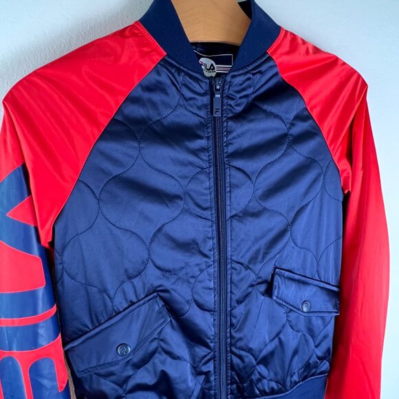 FILA Petra Quilted Full Zip Bomber Jacket - Picture 5 of 11